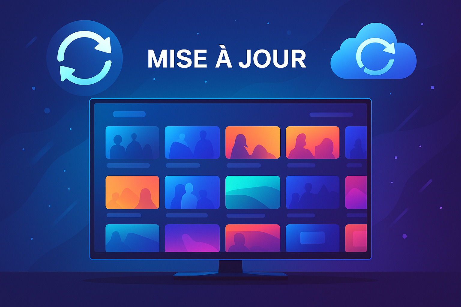 Mise à jour régulière des contenus avec IPTV Smart Player