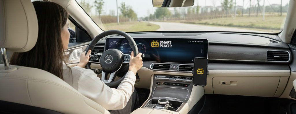 iptv en voiture android auto